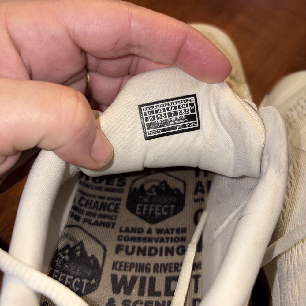 KEEN Women's Walking Sneakers Versacore Speed Size 9.5 White Gray - Picture 5 of 6